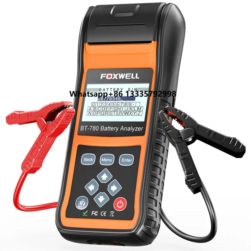 Car AGM GEL EBP Batteries Analyzer 100-2000 CCA 12V 24V Car Battery Detect Tool Auto Batteries Analyzer
Car AGM GEL EBP Batteries Analyzer 100-2000 CCA 12V 24V Car Battery Detect Tool Auto Batteries Analyzer