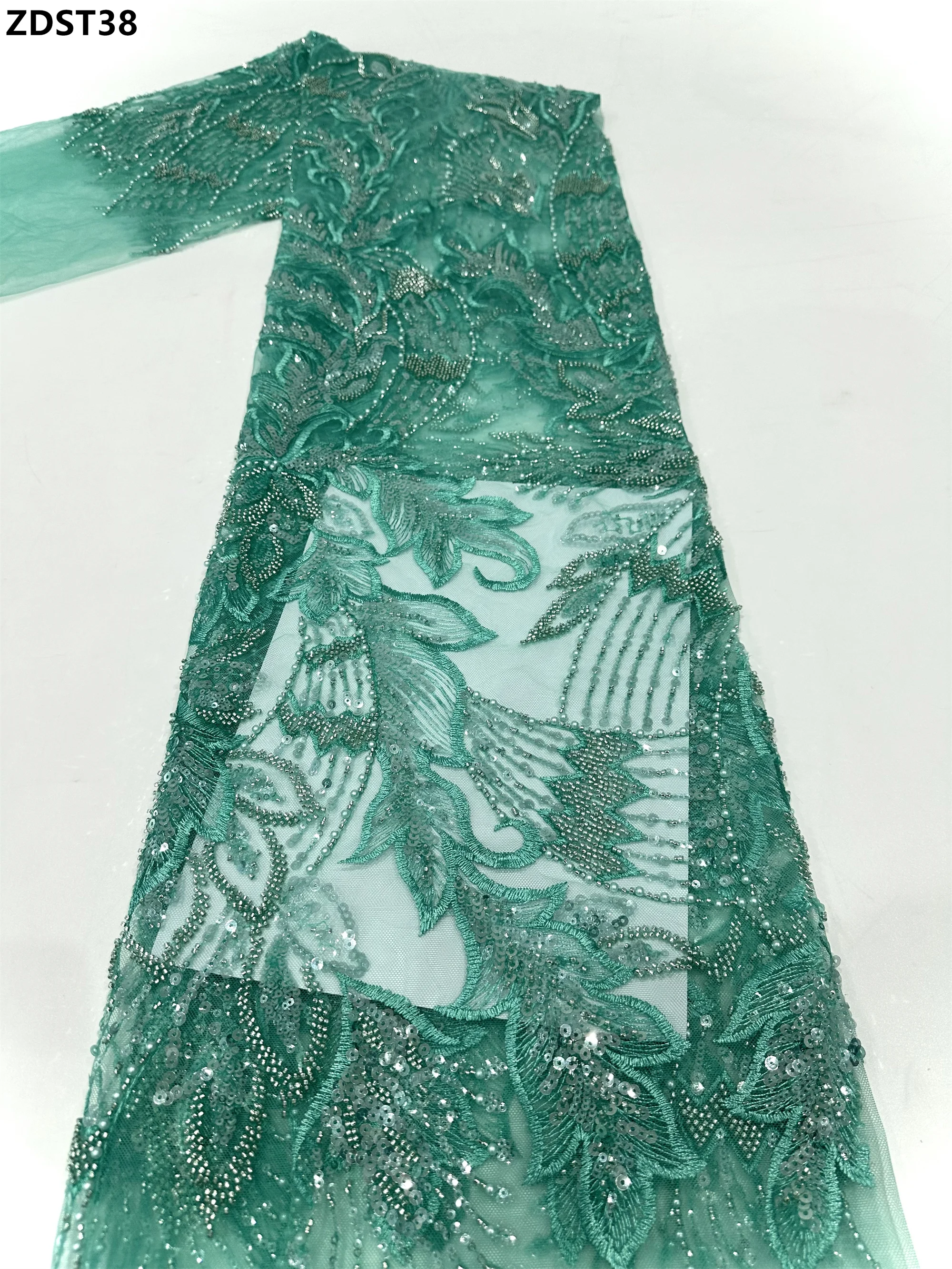 2024 Luxury Heavy Sequins French Tulle Lace Fabric For Sewing Wedding Dress Embroidered Mesh Fabric
2024 Luxury Heavy Sequins French Tulle Lace Fabric For Sewing Wedding Dress Embroidered Mesh Fabric