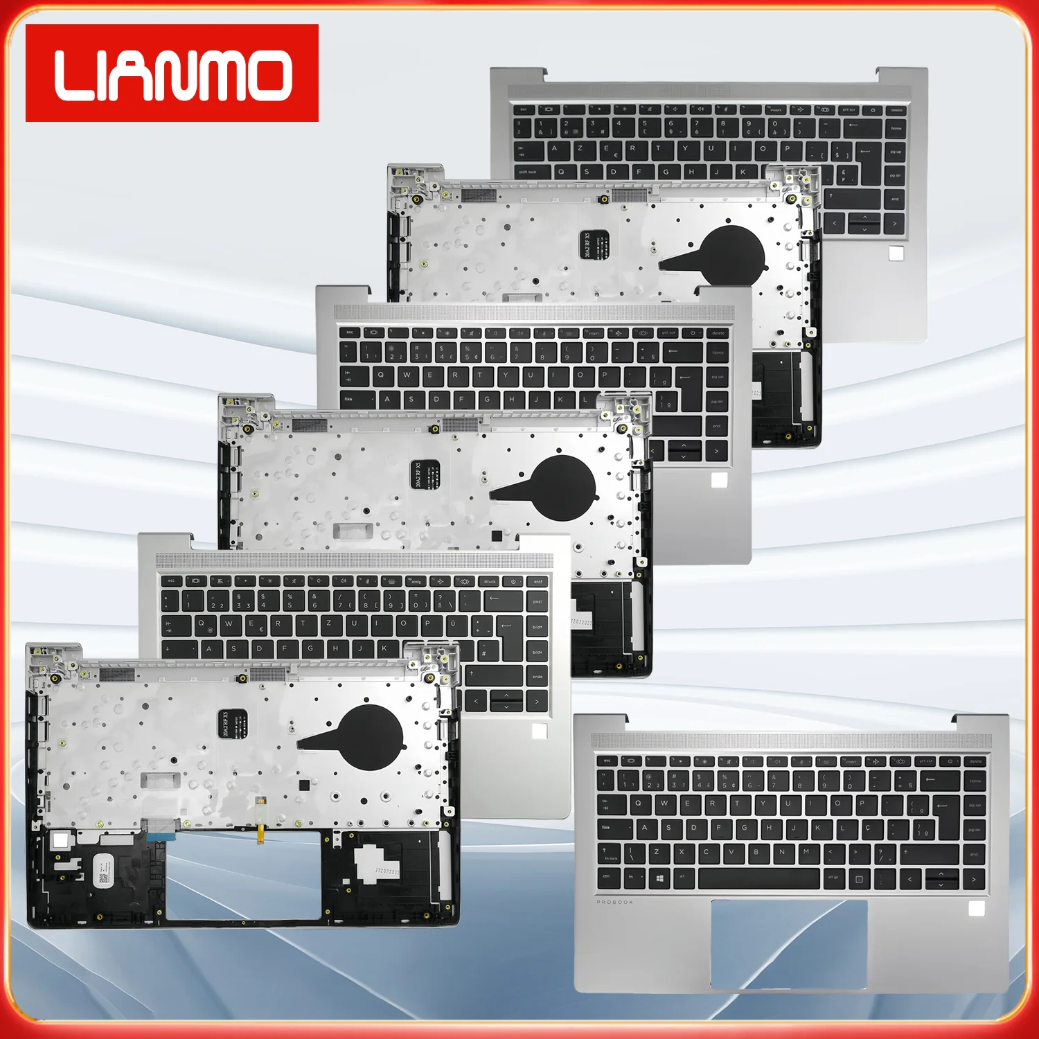 Latin Spanish/Russian/UK/US layout for HP Probook 440 G8 445 G8 ZHAN 66 PRO 14 G4 C-shell backlight keyboard
Latin Spanish/Russian/UK/US layout for HP Probook 440 G8 445 G8 ZHAN 66 PRO 14 G4 C-shell backlight keyboard