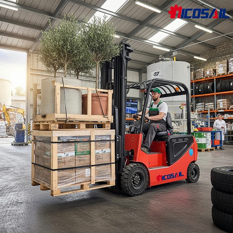 3 Ton Electric Forklift Counterbalance Forklift CE Certified for Warehouse Logistics
3 Ton Electric Forklift Counterbalance Forklift CE Certified for Warehouse Logistics