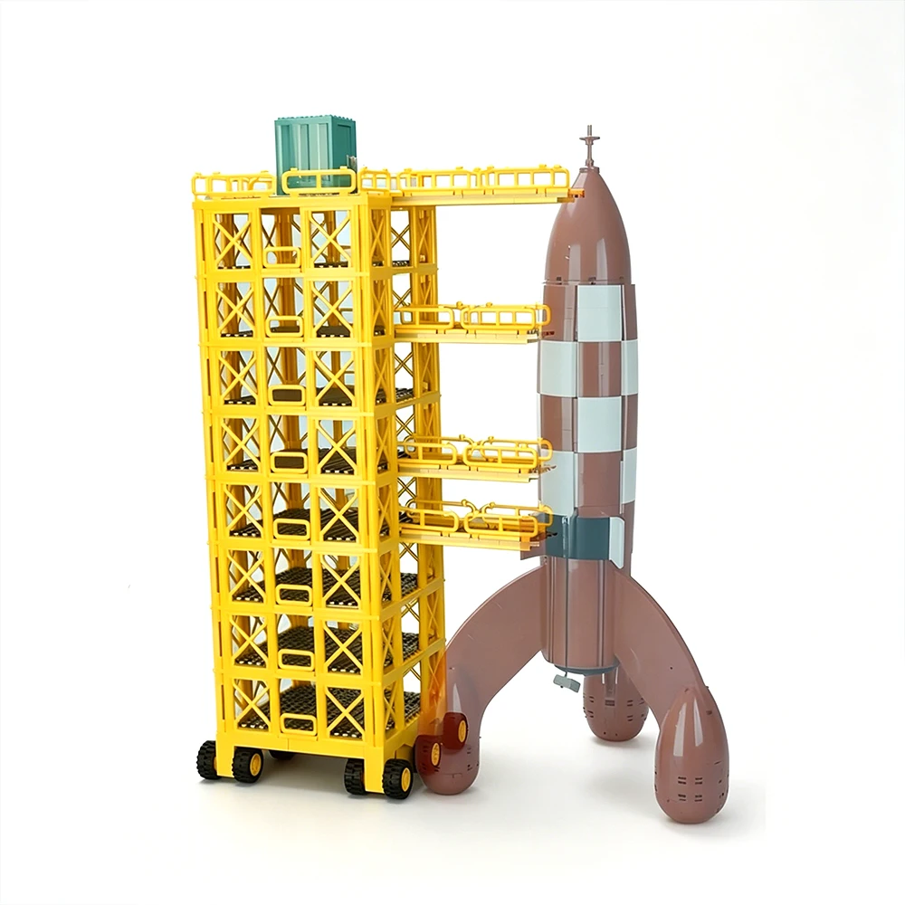 New MOC Classic Moon Launch Tower Model Building Blocks DIY Modular Assembly Children's Educational Toy Boy Birthday Gift Set
New MOC Classic Moon Launch Tower Model Building Blocks DIY Modular Assembly Children's Educational Toy Boy Birthday Gift Set