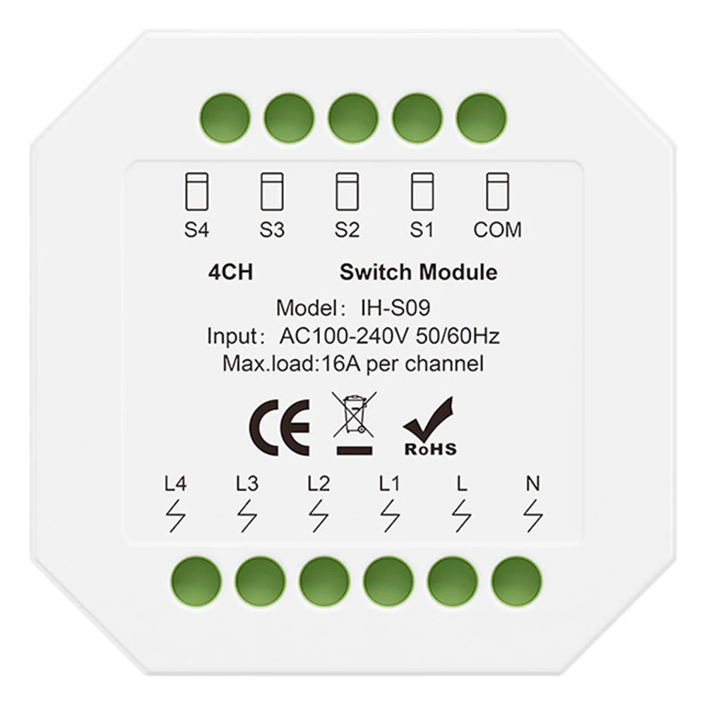 For Zigbee Smart Switch Module for Tuya 16A App Voice Remote Control Timer Countdown Group Control Relay Memory
For Zigbee Smart Switch Module for Tuya 16A App Voice Remote Control Timer Countdown Group Control Relay Memory