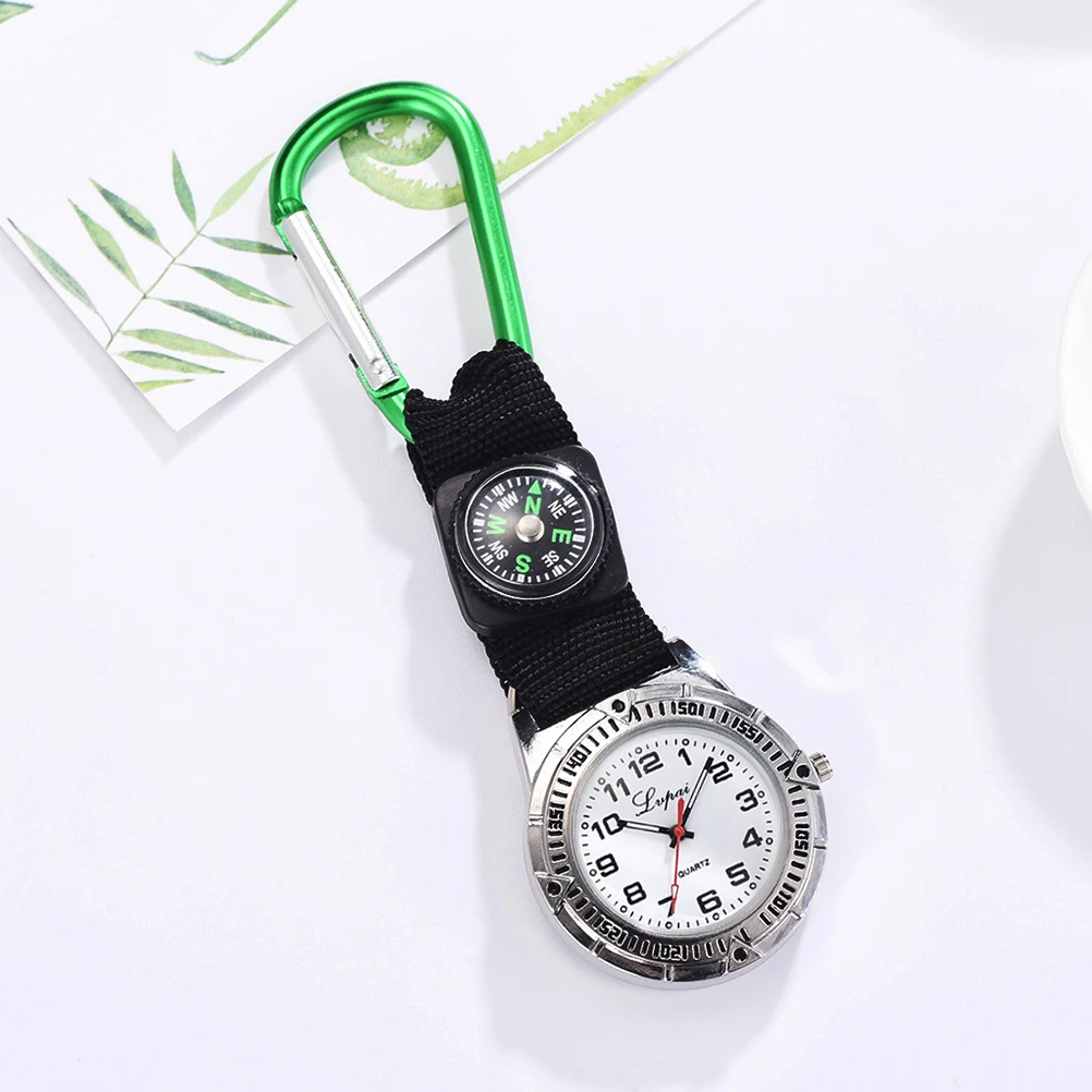 2Pcs Elegant Compass Watch Key Chain Ideal Gift for Hiking Camping Nurse Pendant Multi-Use Accessory Green
2Pcs Elegant Compass Watch Key Chain Ideal Gift for Hiking Camping Nurse Pendant Multi-Use Accessory Green