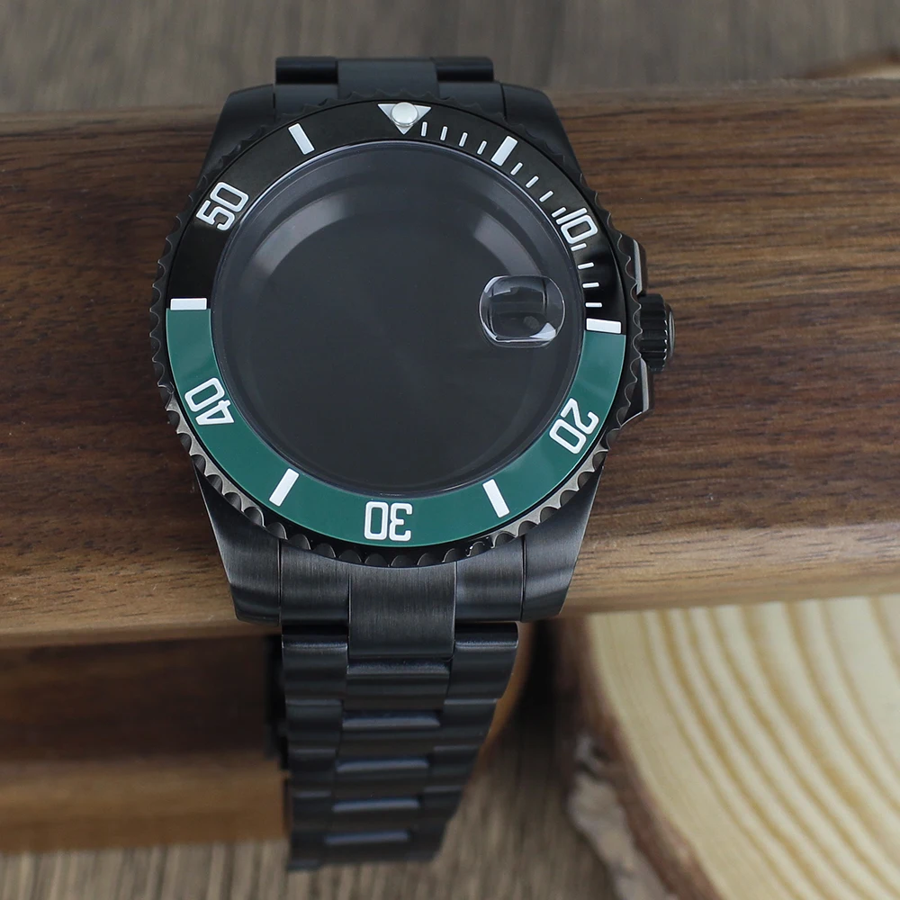 SUB Watch 40mm Case bands NH35 mod 120 clicks Bezel Accessories Sapphire for NH35 NH36 NH34/70 8215 Eta2824 PT5000 High Quality
SUB Watch 40mm Case bands NH35 mod 120 clicks Bezel Accessories Sapphire for NH35 NH36 NH34/70 8215 Eta2824 PT5000 High Quality