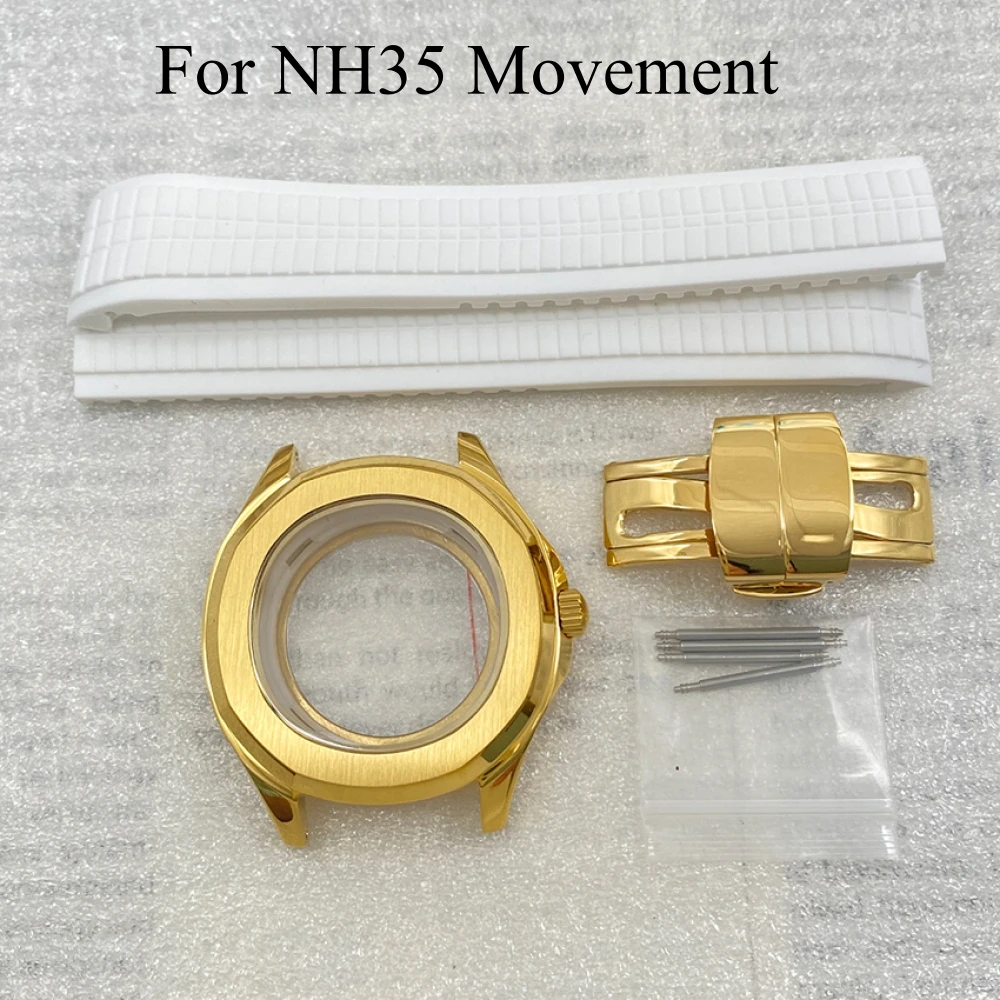 Для NH35 Механизм 42 мм Замена часов Золотой корпус и ремешок Сапфировое стекло Подходит для циферблата 32 мм
Для NH35 Механизм 42 мм Замена часов Золотой корпус и ремешок Сапфировое стекло Подходит для циферблата 32 мм