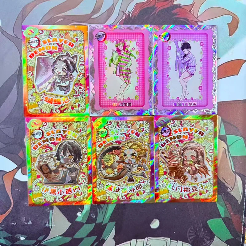 Аниме Demon Slayer Kamado Nezuko Kochou Shinobu Kanroji Mitsuri Коллекционные карты Рождественские подарки на день рождения Детские игрушки
Аниме Demon Slayer Kamado Nezuko Kochou Shinobu Kanroji Mitsuri Коллекционные карты Рождественские подарки на день рождения Детские игрушки