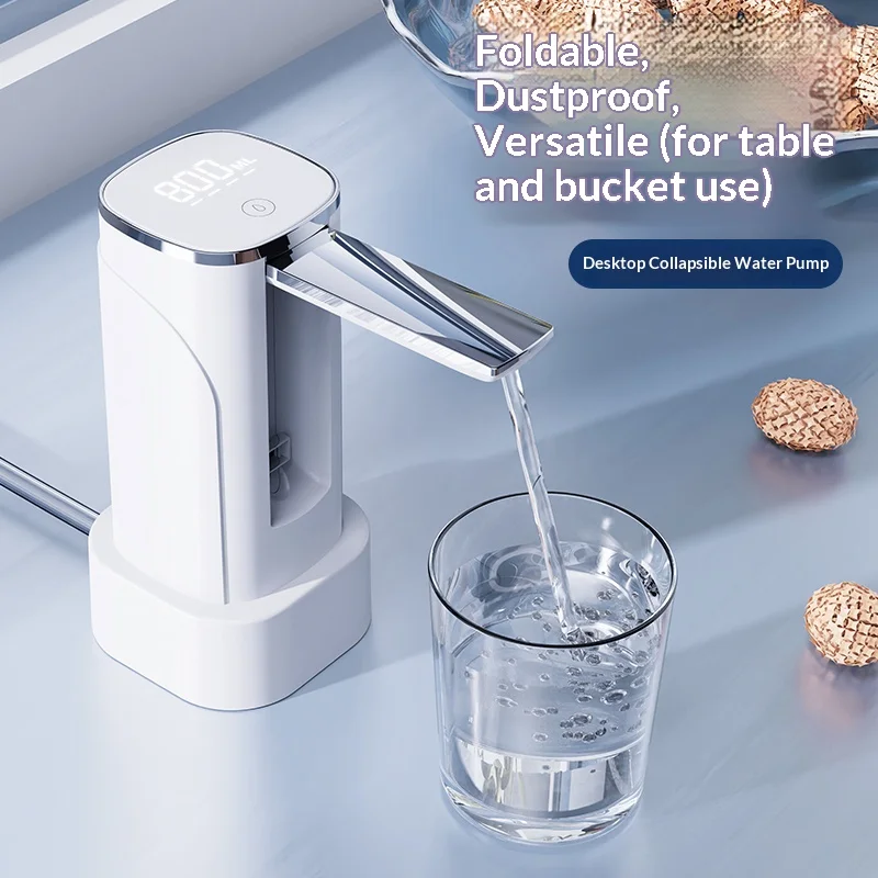 Electric water pump, automatic water pumping device, portable drinking water dispenser for home, office and outdoor use
Electric water pump, automatic water pumping device, portable drinking water dispenser for home, office and outdoor use