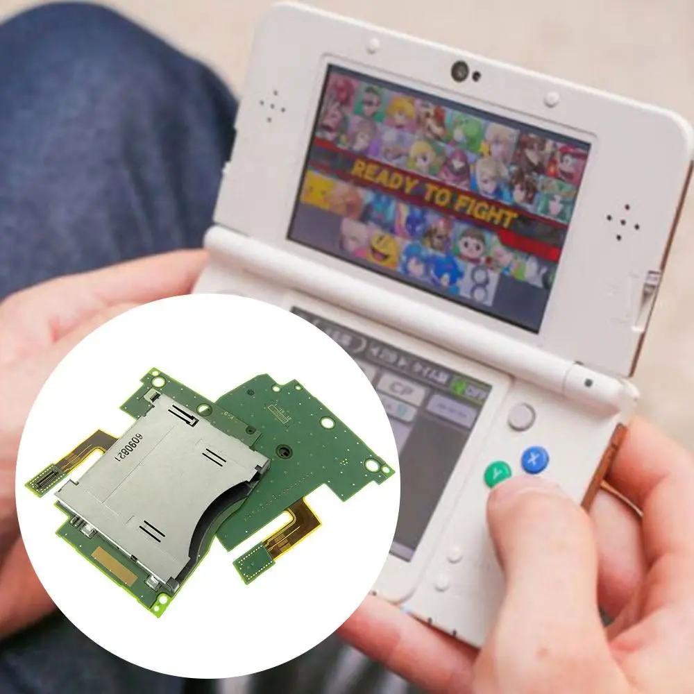 Professional Spare Parts Game Card Slot Repairing Original Game Card Socket Card Slot Board for NEW 3DSXL
Professional Spare Parts Game Card Slot Repairing Original Game Card Socket Card Slot Board for NEW 3DSXL