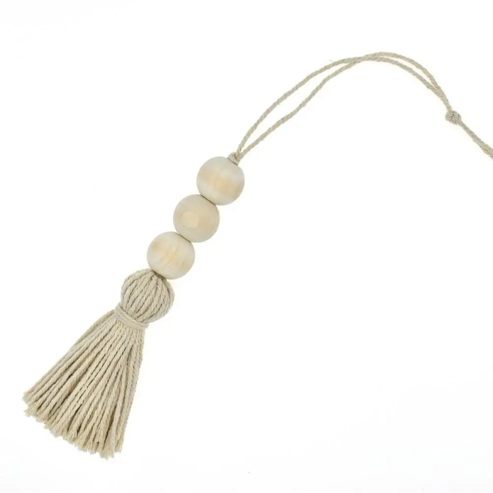 6pcs Wooden Beads Tassel naments Handmade Cotton Thread Decoration for Backpack Handbag Car Curtain Keychain Christmas
6pcs Wooden Beads Tassel naments Handmade Cotton Thread Decoration for Backpack Handbag Car Curtain Keychain Christmas