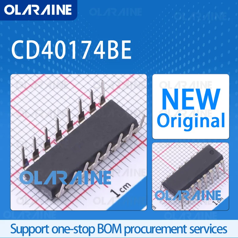 1/5/10Pcs CD40174BE PDIP-16 original 100% New ic chip trigger RoHS 7 Circuit Voltage -18 V
1/5/10Pcs CD40174BE PDIP-16 original 100% New ic chip trigger RoHS 7 Circuit Voltage -18 V