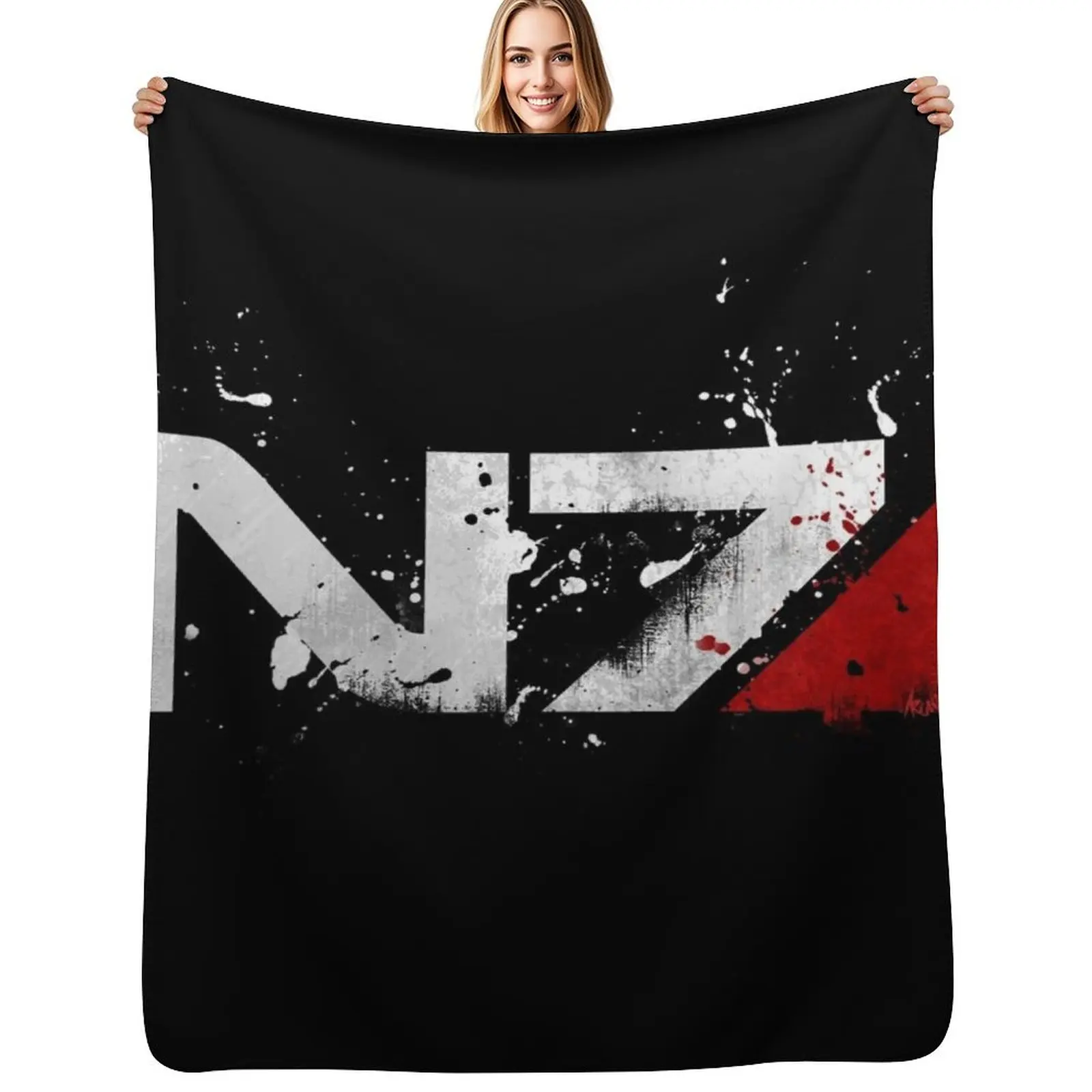 Mass Effect Distressed N7 Throw Blanket Luxury Throw for winter For Sofa Thin Softest Blankets
Mass Effect Distressed N7 Throw Blanket Luxury Throw for winter For Sofa Thin Softest Blankets