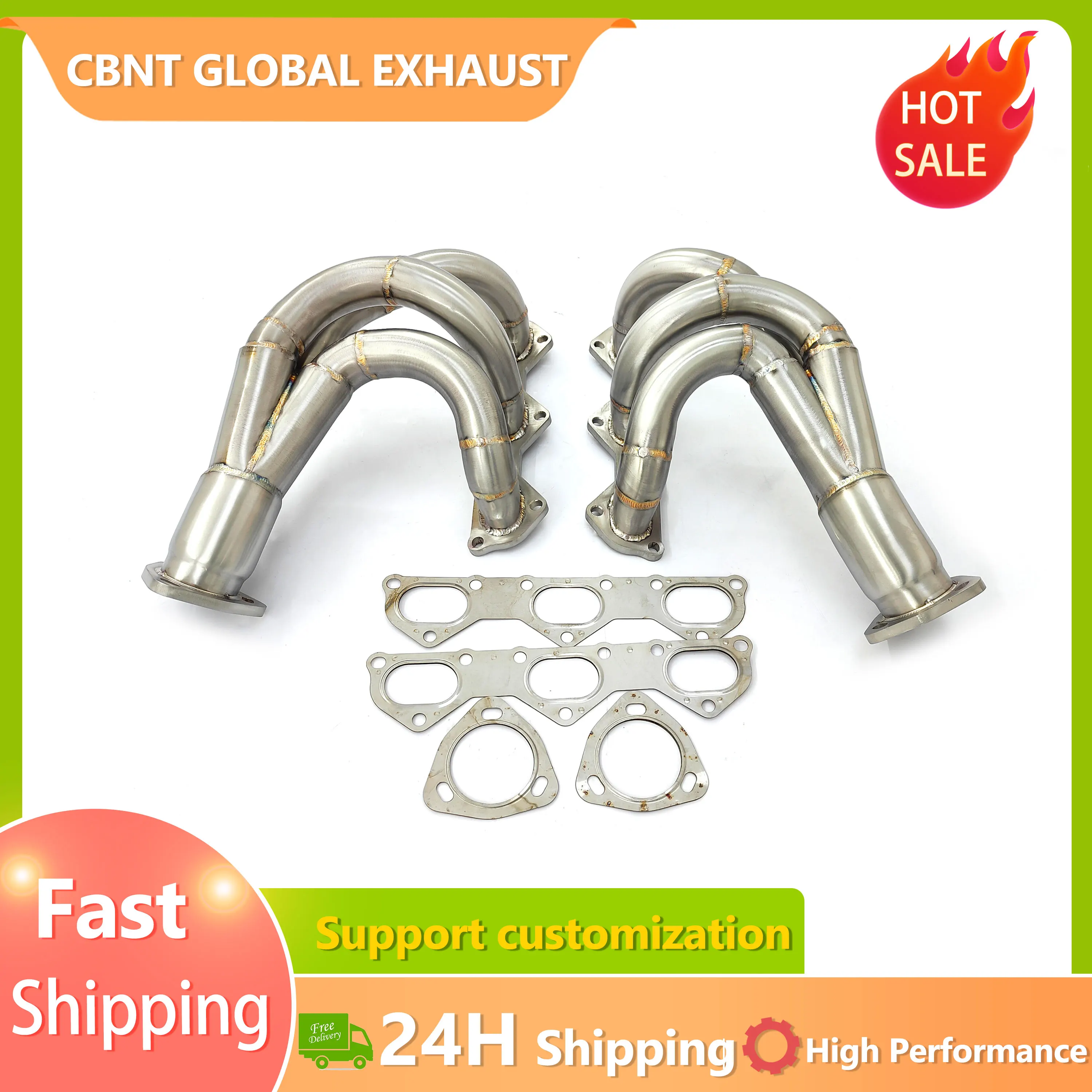 CBNT 718 Exhaust Headers for Porsche 718 Cayman GT4 RS 4.0L Manifolds Performance SS304 Straight Headers Exhaust Pipe
CBNT 718 Exhaust Headers for Porsche 718 Cayman GT4 RS 4.0L Manifolds Performance SS304 Straight Headers Exhaust Pipe