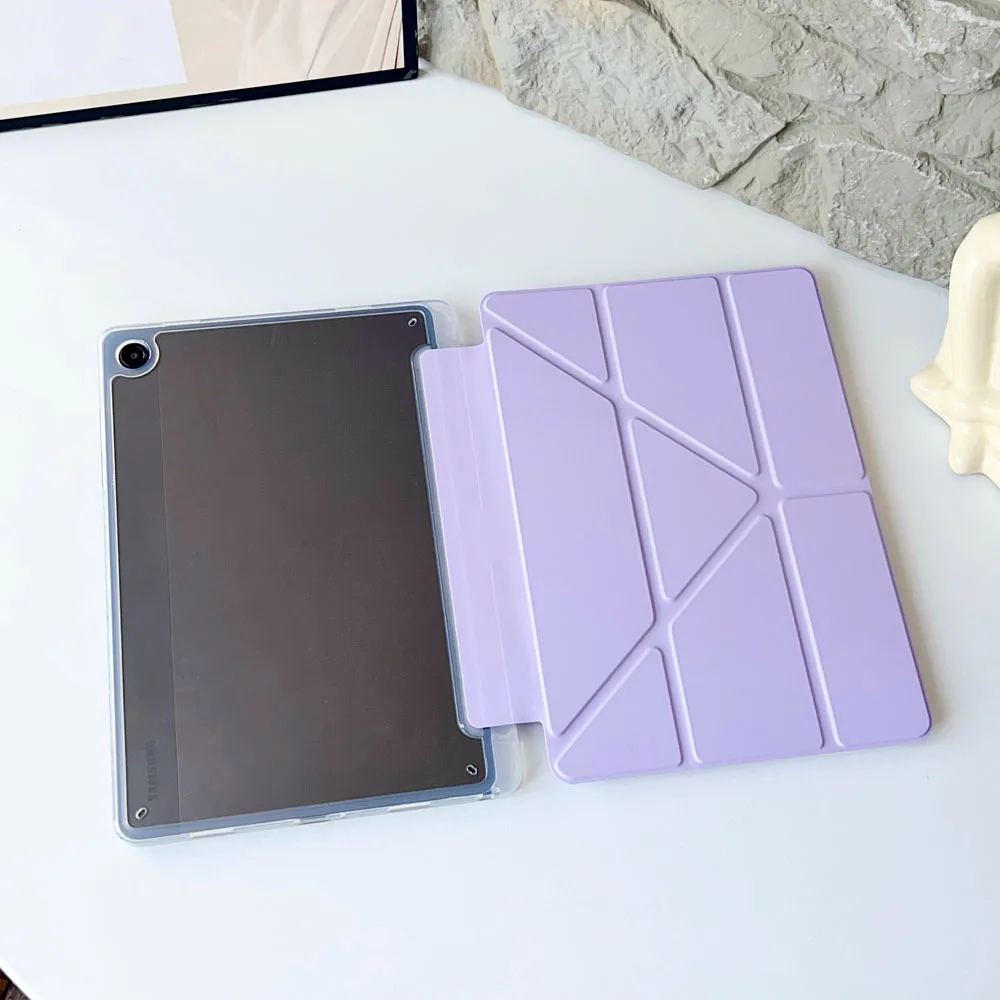 Shockproof Acrylic Case for Samsung Galaxy Tab A9/A11 8.7 Inch Tablet Protective Y-Fold Back Cover Shell Hard Case
Shockproof Acrylic Case for Samsung Galaxy Tab A9/A11 8.7 Inch Tablet Protective Y-Fold Back Cover Shell Hard Case