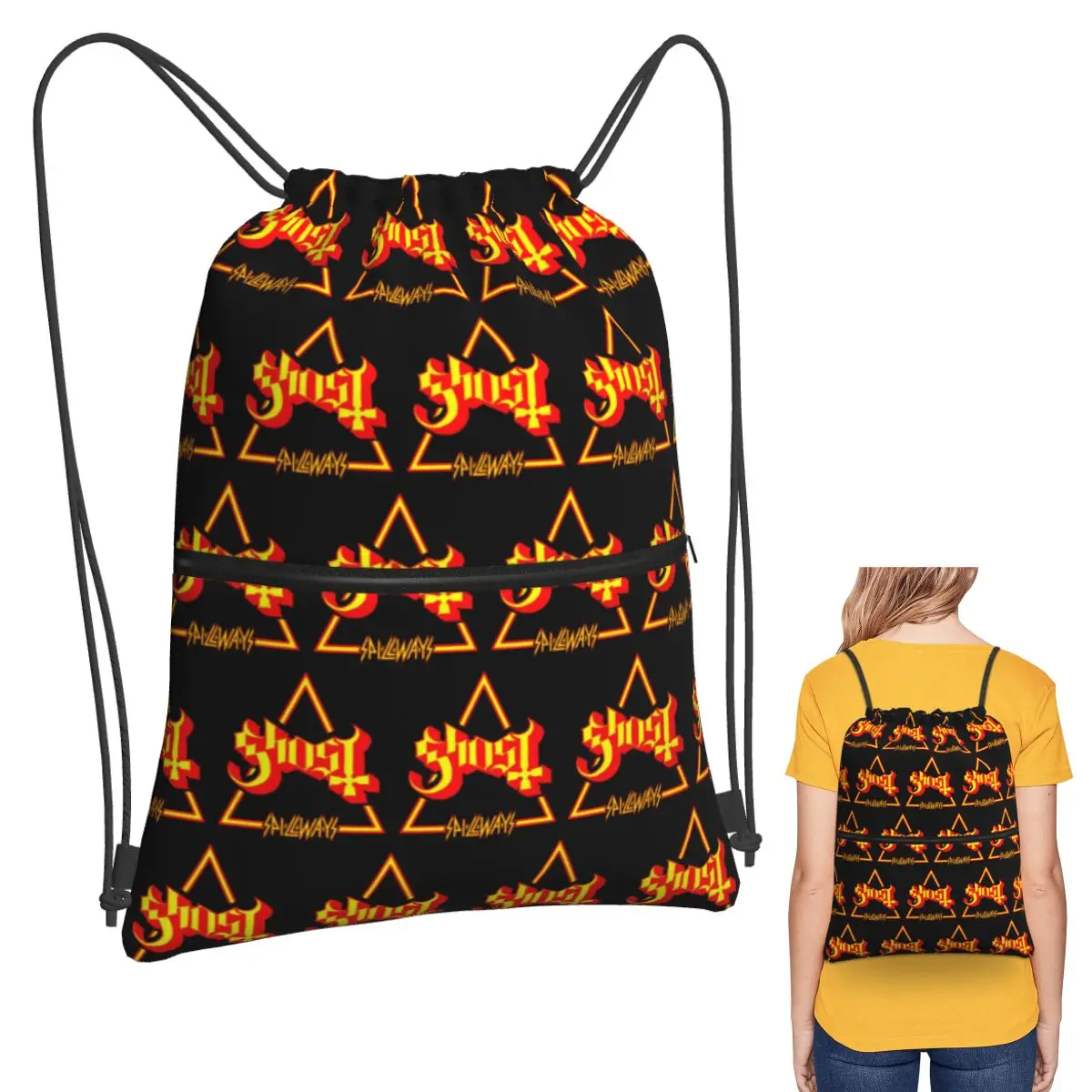 Ghost B.C. Band Backpacks Casual Drawstring Bags Sports Bag Book Bags for Travel Students
Ghost B.C. Band Backpacks Casual Drawstring Bags Sports Bag Book Bags for Travel Students