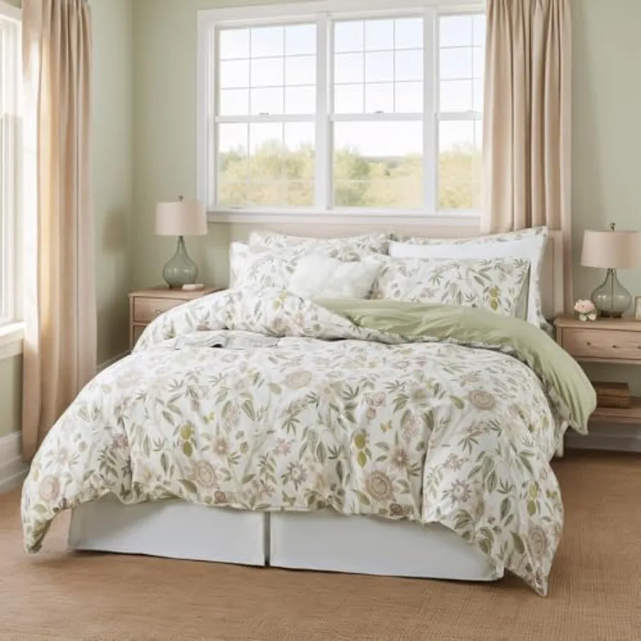Floral Duvet Cover Set Size Premium 100% Cotton Light Comforter Cover Leaves Sunflower Printed Botanical Bedding Reversible Lem
Floral Duvet Cover Set Size Premium 100% Cotton Light Comforter Cover Leaves Sunflower Printed Botanical Bedding Reversible Lem