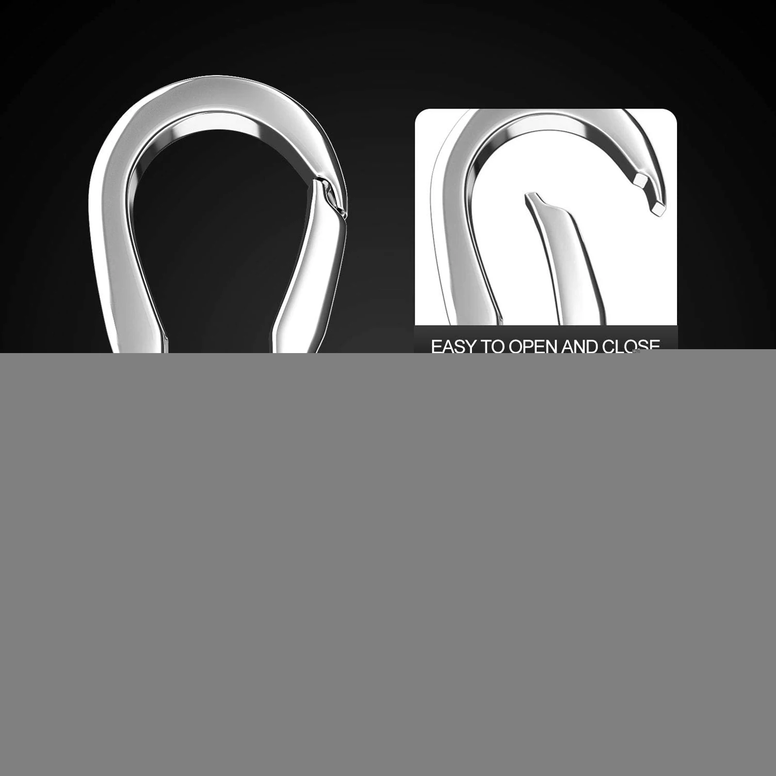 4 Pcs Zinc Alloy Keychains Carabiner Clip for Men Key Organizer Holder Ring Portable Metal Camping Hiking Accessory
4 Pcs Zinc Alloy Keychains Carabiner Clip for Men Key Organizer Holder Ring Portable Metal Camping Hiking Accessory