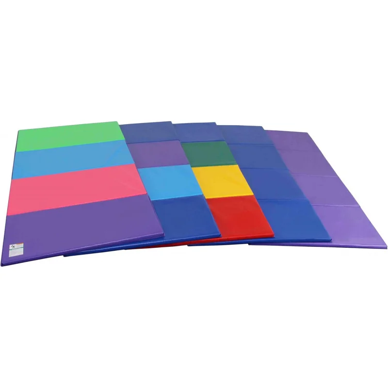 4'x8'Foldable Gymnastics Tumbling with Carrying – Portable PU Leather Exercise Panel Home Training, Cheerleading
4'x8'Foldable Gymnastics Tumbling with Carrying – Portable PU Leather Exercise Panel Home Training, Cheerleading