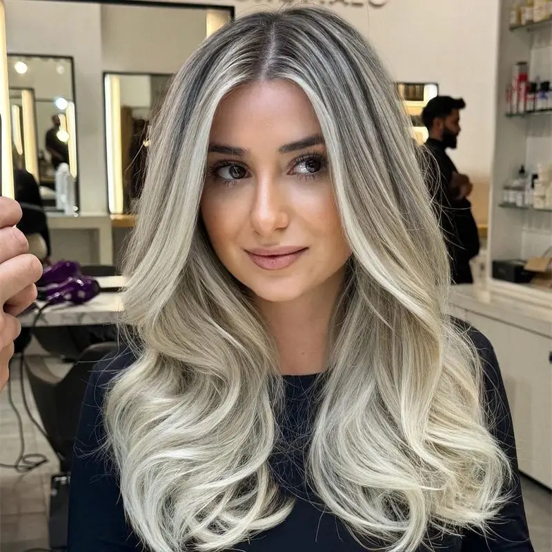 Women's Wigs for Light Hair Ash Blonde Loose Wave Lace Front Wig Heat Resistant Fiber Hair Wig Glueless Synthetic Wigs Wave Bob
Women's Wigs for Light Hair Ash Blonde Loose Wave Lace Front Wig Heat Resistant Fiber Hair Wig Glueless Synthetic Wigs Wave Bob