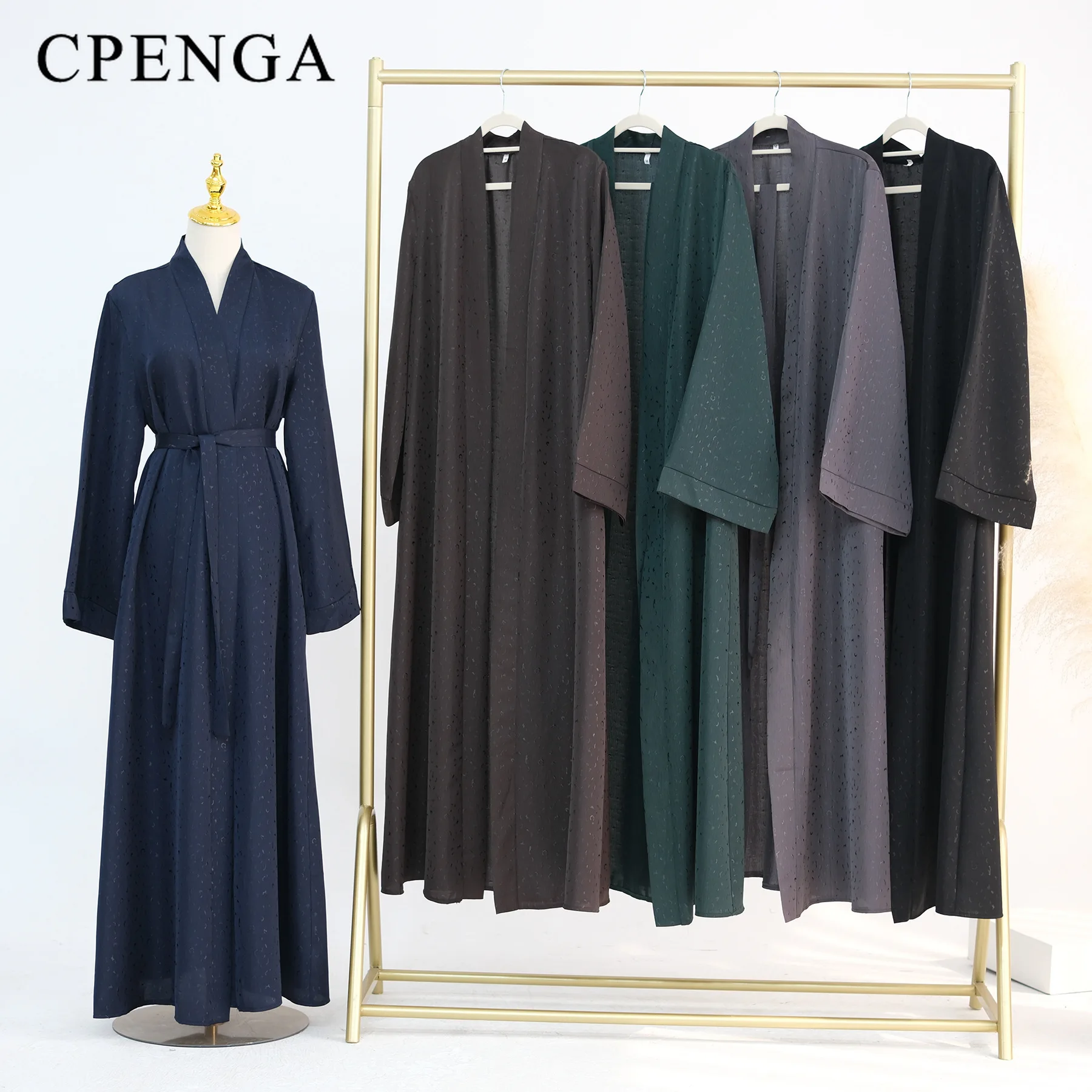 Ramadan Arabic Women Muslim Modest Dress Luxury Dubai Jacquard Abaya Eid Islamic Party Clothing Fashion Turkey Solid Robe 2025
Ramadan Arabic Women Muslim Modest Dress Luxury Dubai Jacquard Abaya Eid Islamic Party Clothing Fashion Turkey Solid Robe 2025