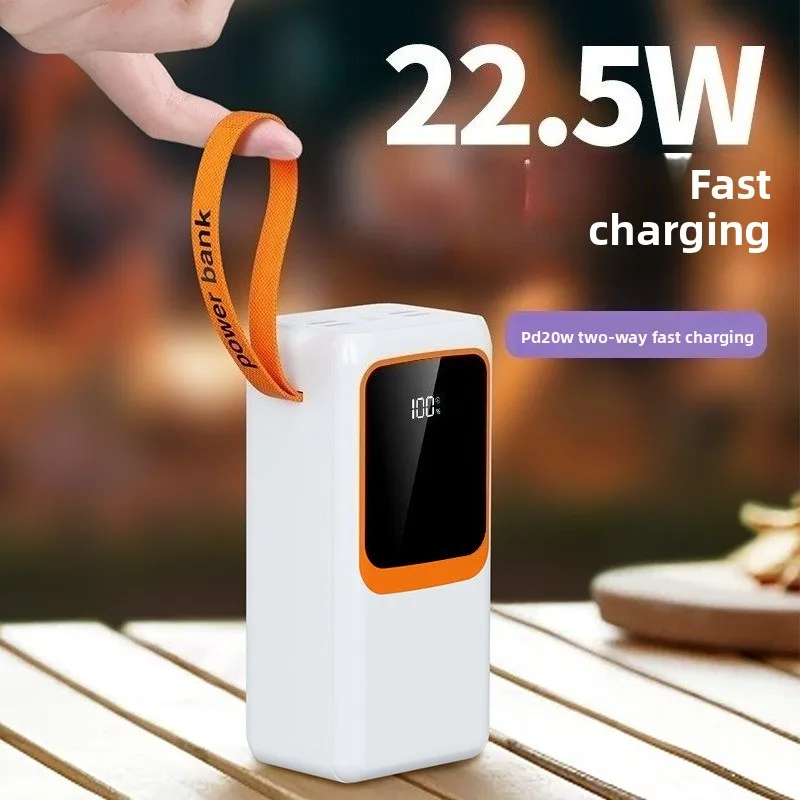 New High-quality 50000mAh PD22.5W Power Bank with Cable for IPhone 16/15/14 Pro Max Samsung S24/Xiaomi/Huawei Portable Charger
New High-quality 50000mAh PD22.5W Power Bank with Cable for IPhone 16/15/14 Pro Max Samsung S24/Xiaomi/Huawei Portable Charger
