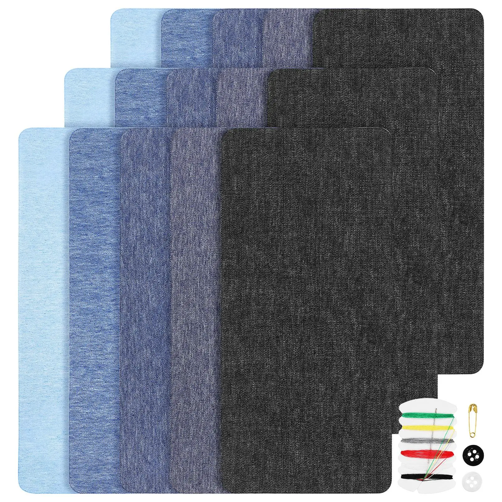 15 Pcs Ironing Patch Jeans Repair Self Adhesive Garment Sticker Clothes Hole Fixing Accessories Sewing Supplies
15 Pcs Ironing Patch Jeans Repair Self Adhesive Garment Sticker Clothes Hole Fixing Accessories Sewing Supplies