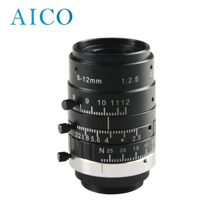 1/2.5" image format F2.5 manual iris 5mega pixel 8-12mm 5mp low distortion cmount cctv zoom c mount varifocus lens
1/2.5" image format F2.5 manual iris 5mega pixel 8-12mm 5mp low distortion cmount cctv zoom c mount varifocus lens