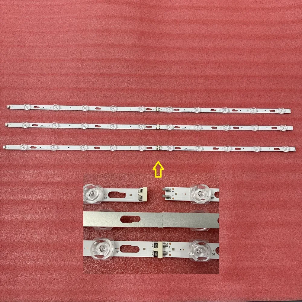 LED backlight strip for Samsung TU43CU7105K TU43CU7025K TU43CU7175U TU43CU7095U TU43CU6905K
LED backlight strip for Samsung TU43CU7105K TU43CU7025K TU43CU7175U TU43CU7095U TU43CU6905K