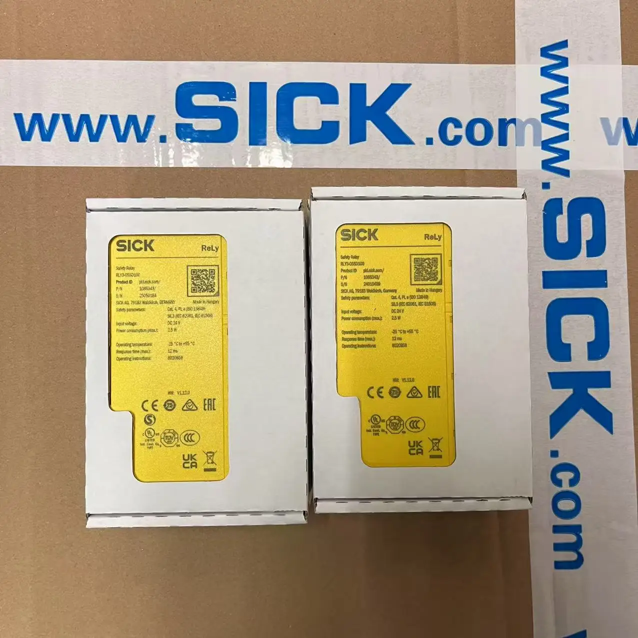 Оригинальный бренд SICK RLY3-OSSD100, номер заказа 1085343, сенсорные реле безопасности, новинка на складе
Оригинальный бренд SICK RLY3-OSSD100, номер заказа 1085343, сенсорные реле безопасности, новинка на складе