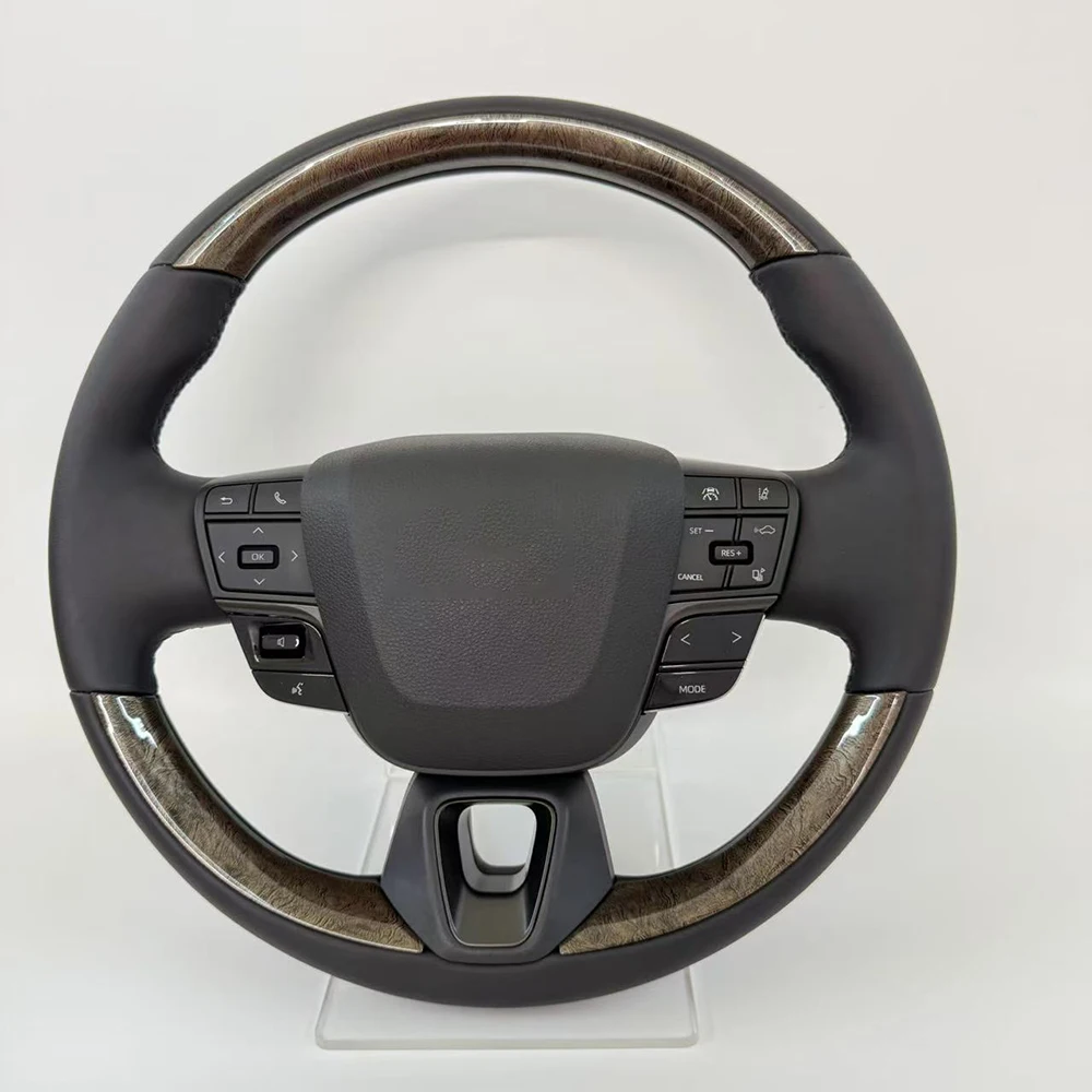 2024 model mahogany steering wheel, For Toyota Wilfa/Elfa old model to new model, 30 series to 40 series, plug and play
2024 model mahogany steering wheel, For Toyota Wilfa/Elfa old model to new model, 30 series to 40 series, plug and play