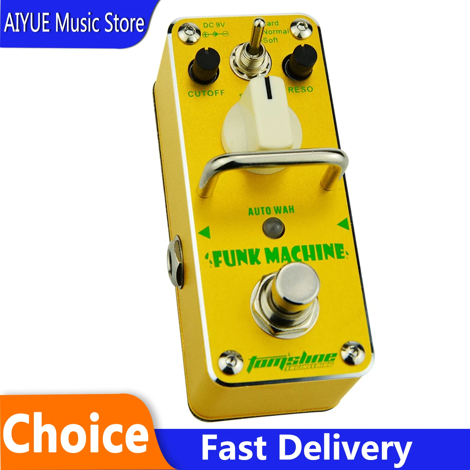 Aroma FUNK MACHINE Effects Processors Pedal True Bypass AFK-3 Auto Wah Electric Guitar Effect Pedal Guitar Parts & Accessories
Aroma FUNK MACHINE Effects Processors Pedal True Bypass AFK-3 Auto Wah Electric Guitar Effect Pedal Guitar Parts & Accessories