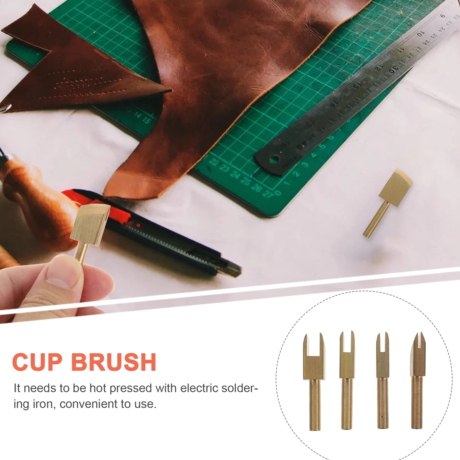 4pcs Brass Edge Trimmer Tool For Diy Craft Polishing Burnishing Slicker Accessory Handicraft Sewing Supply
4pcs Brass Edge Trimmer Tool For Diy Craft Polishing Burnishing Slicker Accessory Handicraft Sewing Supply