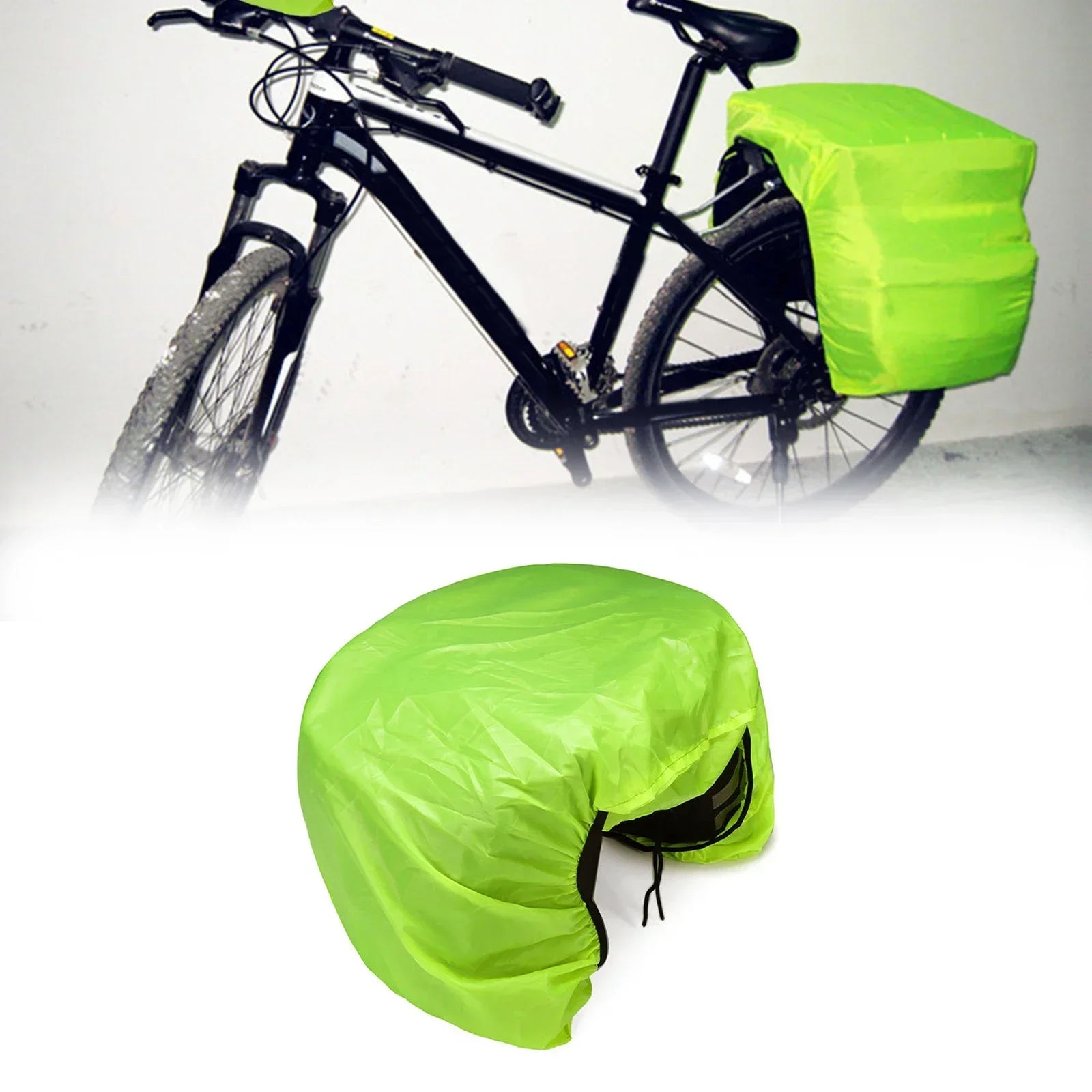 1x Bicycle Pannier Bag Rain Cover MTB Road Bike Tail Rear Rack Luggage Pouch Protective Dustproof Cover Cycling Lightweight Part
1x Bicycle Pannier Bag Rain Cover MTB Road Bike Tail Rear Rack Luggage Pouch Protective Dustproof Cover Cycling Lightweight Part