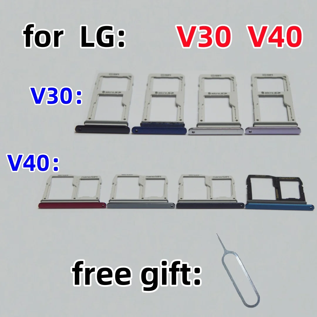SIM Card SD Card Tray chip slot drawer card Holder For LG V30 V40 ThinQ LM-V409N H932 V30+ V30Plus US998 drawer chip tray slot
SIM Card SD Card Tray chip slot drawer card Holder For LG V30 V40 ThinQ LM-V409N H932 V30+ V30Plus US998 drawer chip tray slot