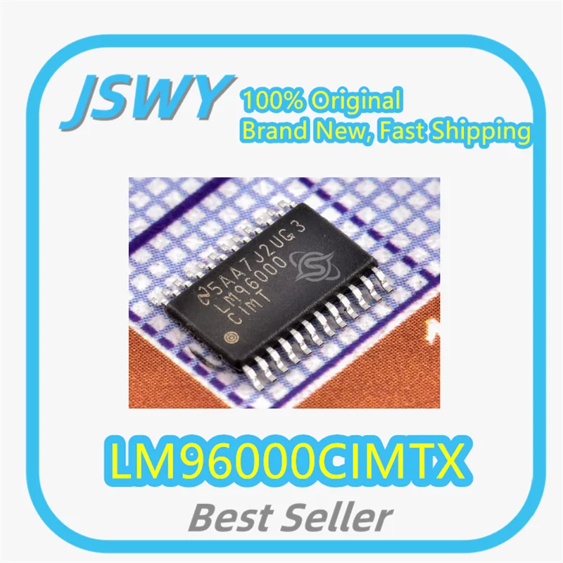 (3/30 pieces) LM96000CIMT LM96000 TSSOP24 Genuine Original Product
(3/30 pieces) LM96000CIMT LM96000 TSSOP24 Genuine Original Product
