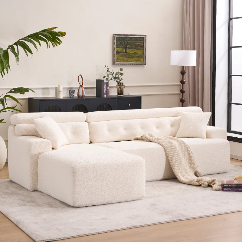 L-образный вакуумный сжатый диван, американский кремовый диван для гостиной, белая ткань, скандинавская японская гостиная, расслабляющая мебель для спальни
L-образный вакуумный сжатый диван, американский кремовый диван для гостиной, белая ткань, скандинавская японская гостиная, расслабляющая мебель для спальни