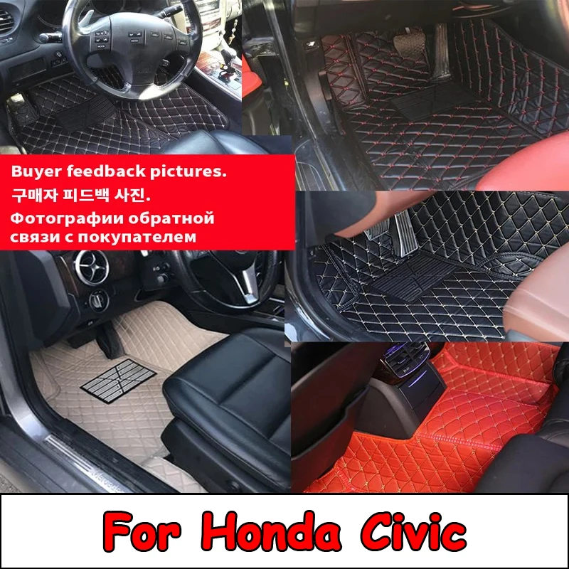 WYM Custom Car Floor Mats For Honda Civic 2005-2023 Auto Carpets Foot Coche Accessorie
WYM Custom Car Floor Mats For Honda Civic 2005-2023 Auto Carpets Foot Coche Accessorie