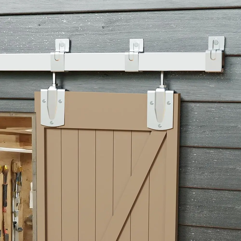 Комплект фурнитуры JUBEST8TBoxRailExteriorBarnDoorHardwareKit, сверхпрочная серебристая система направляющих для раздвижных дверей, настенные комплекты фурнитуры для дверей (дверь в комплект не входит)
Комплект фурнитуры JUBEST8TBoxRailExteriorBarnDoorHardwareKit, сверхпрочная серебристая система направляющих для раздвижных дверей, настенные комплекты фурнитуры для дверей (дверь в комплект не входит)