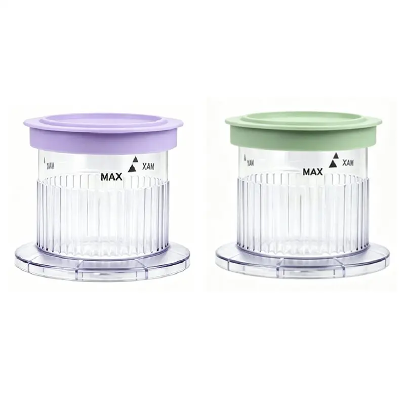 A67Z For Cuisinart Compatible Ice Cream Maker Dessert Cups With Lids- 2 Pack For Fastfreeze 5-In-1 Machine Green Purple
A67Z For Cuisinart Compatible Ice Cream Maker Dessert Cups With Lids- 2 Pack For Fastfreeze 5-In-1 Machine Green Purple