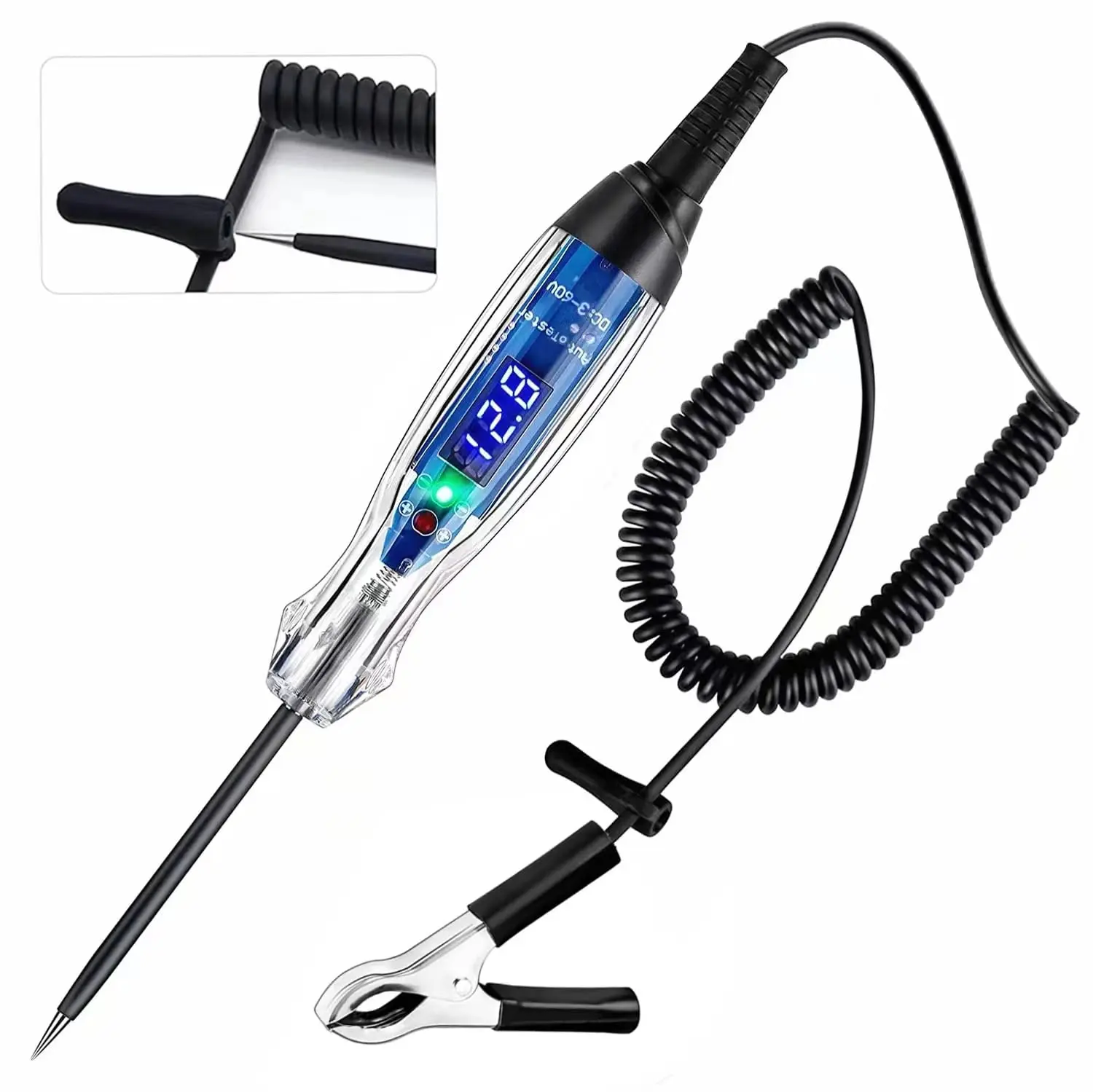 NS836 LED Digital Display Automotive Test Pen Automotive Test Pen Automotive Fault Repair and Testing Instrument Tool 3-60V
NS836 LED Digital Display Automotive Test Pen Automotive Test Pen Automotive Fault Repair and Testing Instrument Tool 3-60V