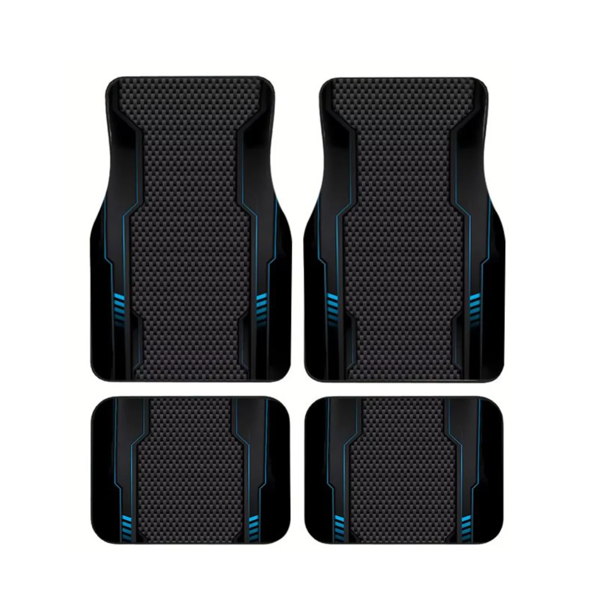 Blue Trim Honeycomb Texture Car Floor Mats 4PCS Universal Sport Stylish Non-slip Auto Foot Carpet Full Set Interior Accessories
Blue Trim Honeycomb Texture Car Floor Mats 4PCS Universal Sport Stylish Non-slip Auto Foot Carpet Full Set Interior Accessories