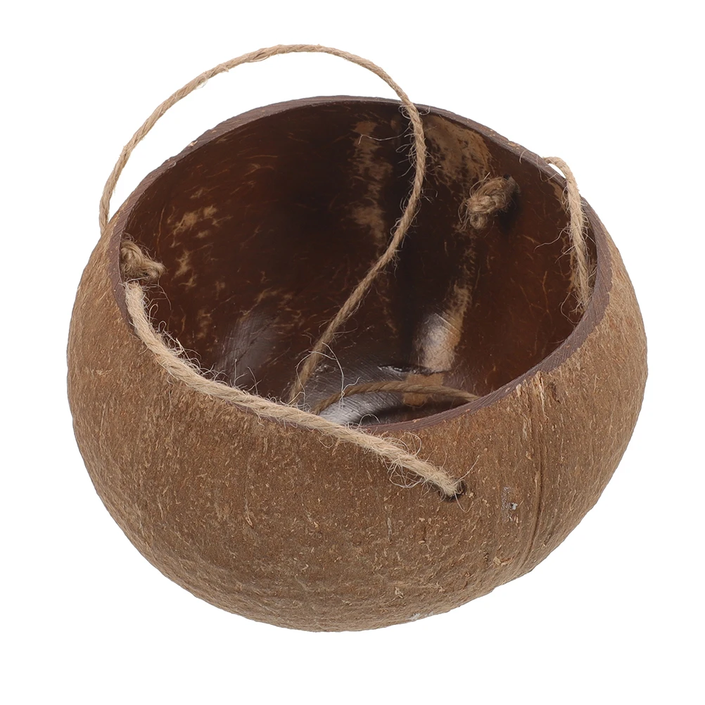 Coconut Shell Hanging Flower Pot Plants Baskets for Outdoor Indoor Balcony Planter
Coconut Shell Hanging Flower Pot Plants Baskets for Outdoor Indoor Balcony Planter