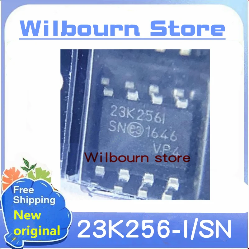 NEW 10PCS~50PCS/LOT 23K256-I/SN 23K256I/SN 23K256ISN 23K256I 23K2561 SOP8 stock Wilbourn Store
NEW 10PCS~50PCS/LOT 23K256-I/SN 23K256I/SN 23K256ISN 23K256I 23K2561 SOP8 stock Wilbourn Store
