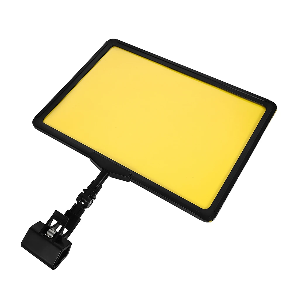 A5 Price Tag Holder Black Frame Yellow Paper Clip Design Lightweight Stand Supermarket Advertising Signs Display Holders
A5 Price Tag Holder Black Frame Yellow Paper Clip Design Lightweight Stand Supermarket Advertising Signs Display Holders