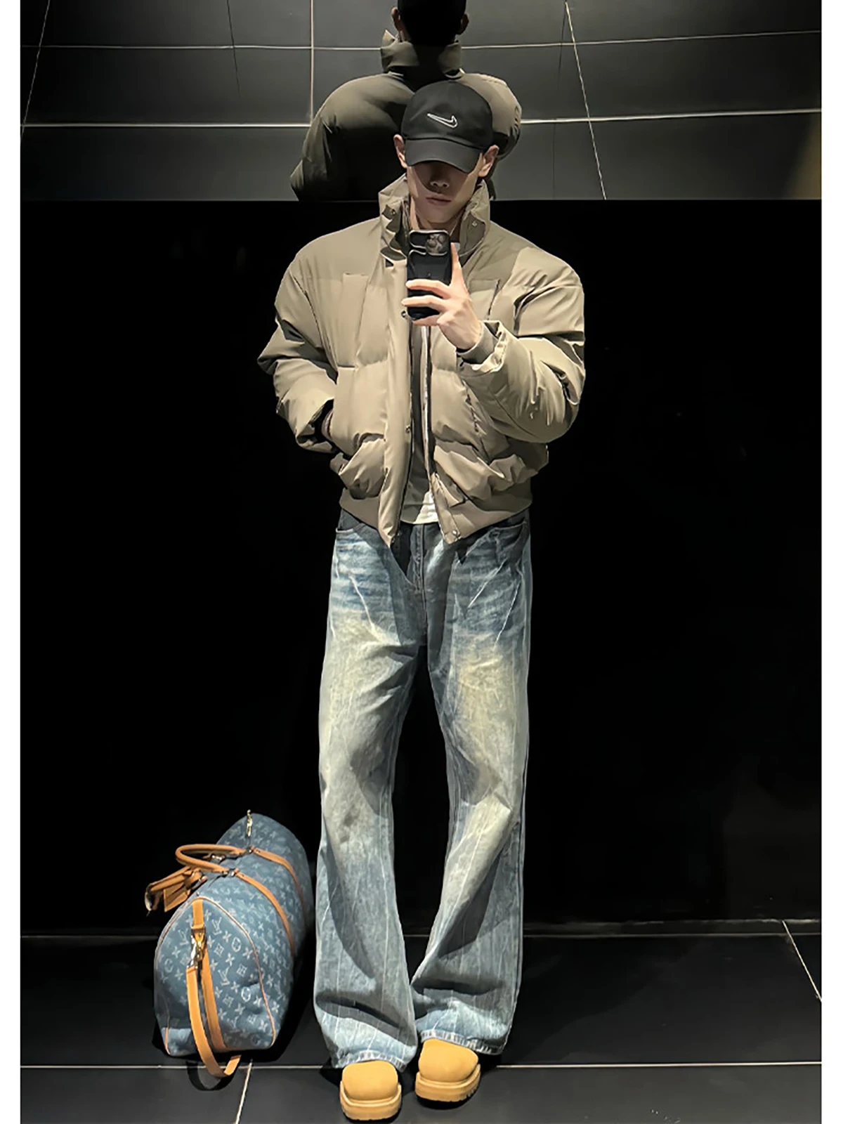 Retro Blue Lightning Pattern Men's Jeans Straight Leg Bell Bot American Sle Spring High Street Slimming Effect
Retro Blue Lightning Pattern Men's Jeans Straight Leg Bell Bot American Sle Spring High Street Slimming Effect