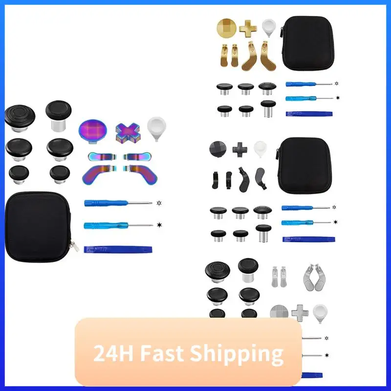 T30C New 17PCS Metal Paddles Thumb Grips Core Joystick Kit For One Elite 2 Enhanced Precision Game Controller Parts
T30C New 17PCS Metal Paddles Thumb Grips Core Joystick Kit For One Elite 2 Enhanced Precision Game Controller Parts