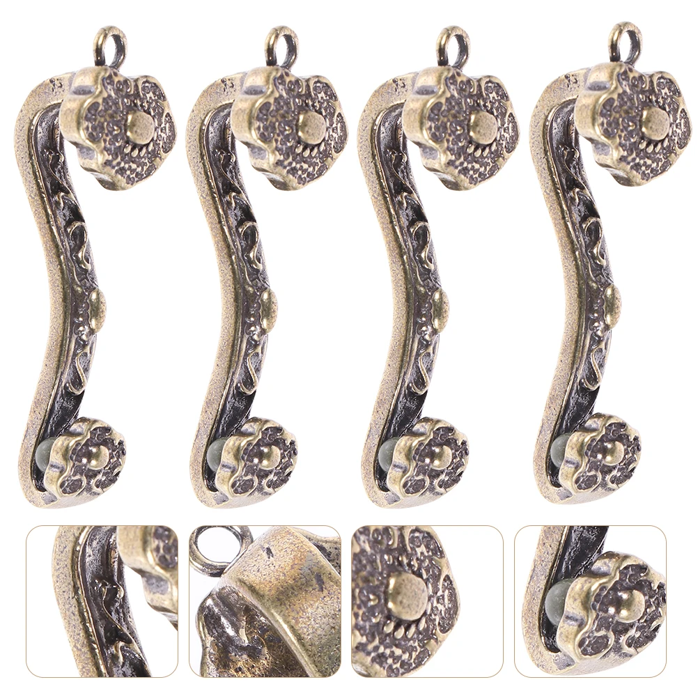 DIY Crafts Pendant Copper Jewelry Accessories Ruyi Keychain Stylish Fashion Safe Material Gifts Friends Parties Festivals Casual
DIY Crafts Pendant Copper Jewelry Accessories Ruyi Keychain Stylish Fashion Safe Material Gifts Friends Parties Festivals Casual