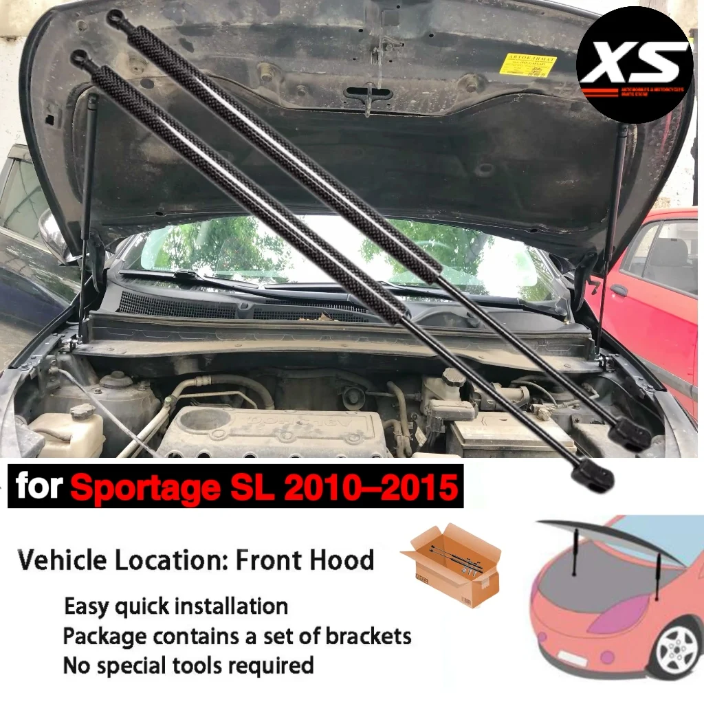 Hood Struts for Kia Sportage SL 2010-2015 Front Bonnet Modify Lift Supports Shock Absorber Carbon Fiber Prop Rod Pistons Spring
Hood Struts for Kia Sportage SL 2010-2015 Front Bonnet Modify Lift Supports Shock Absorber Carbon Fiber Prop Rod Pistons Spring