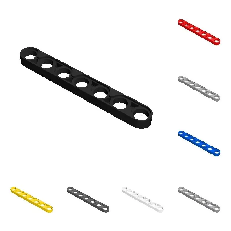 100pcs 32065 Liftarm Thin 1 x 7 Bricks High-Tech DIY Toys Gift Compatible Toys For Technical MOC Buildings Blocks
100pcs 32065 Liftarm Thin 1 x 7 Bricks High-Tech DIY Toys Gift Compatible Toys For Technical MOC Buildings Blocks