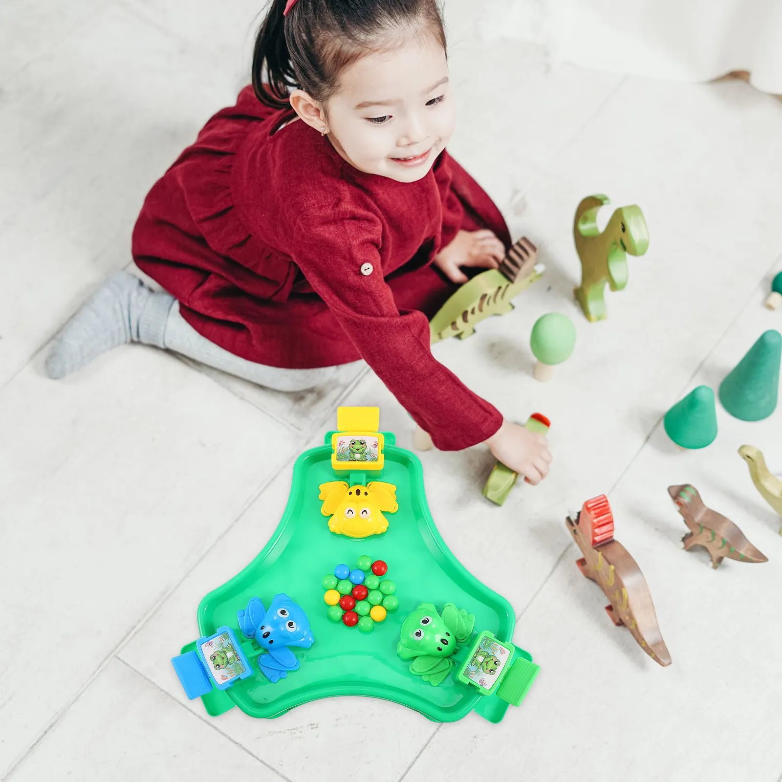 Frog Board Game 's Games Frogs Beads Swallowing Plaything Eating Beans Childrens ABS Figurines
Frog Board Game 's Games Frogs Beads Swallowing Plaything Eating Beans Childrens ABS Figurines