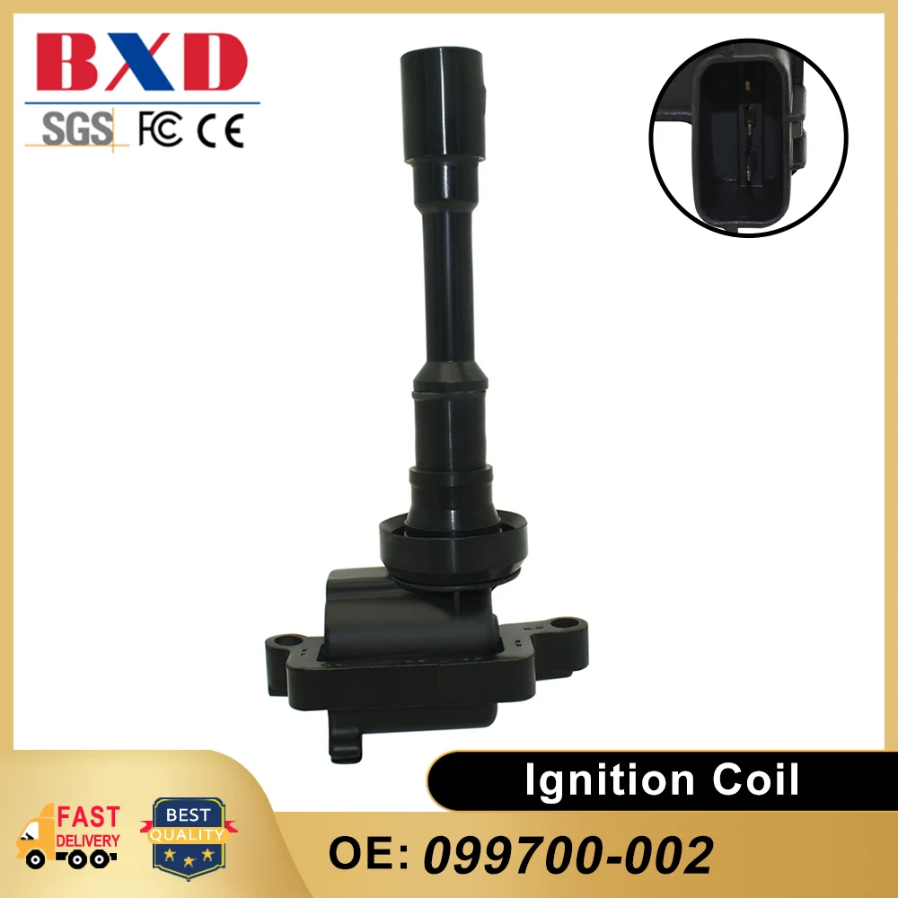 Ignition Coil 099700-002 099700002 099700 002 Fits for Honda Auto Parts Car Accessories High Quality
Ignition Coil 099700-002 099700002 099700 002 Fits for Honda Auto Parts Car Accessories High Quality